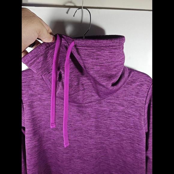 Columbia Pullover Purple Cowl Neck Sweater Women's Size Small - Picture 4 of 5
